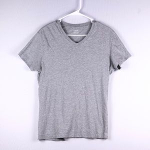 J. CREW | SLIM WASHED V NECK T-SHIRT | MED